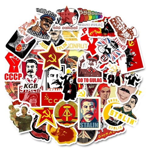 Russland aufkleber set - russland, 50