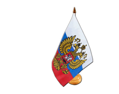Tischflagge russland mit - russland,