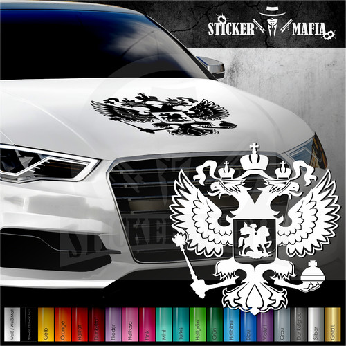 Aufkleber russia - aufkleber,