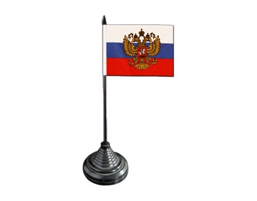 Tischflagge russland mit - tischflagge,