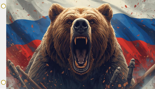 Fahne flagge russland - flagge, bär