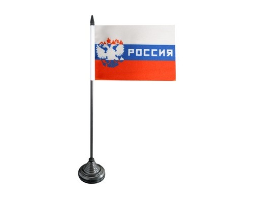 Tischflagge fanflagge russland - fanflagge,